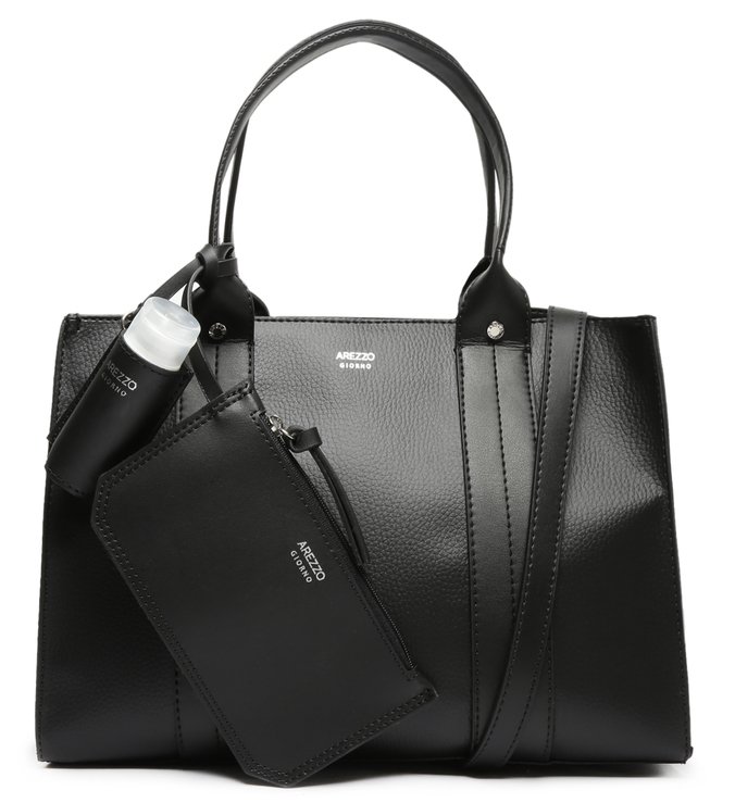 Bolsa Tote Grande Preto Isabela