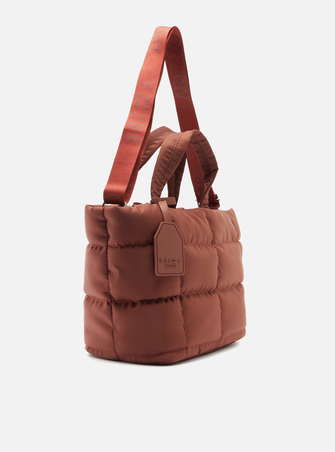 Bolsa Tote Bordô Média Acamurçado Brizza — foto 5