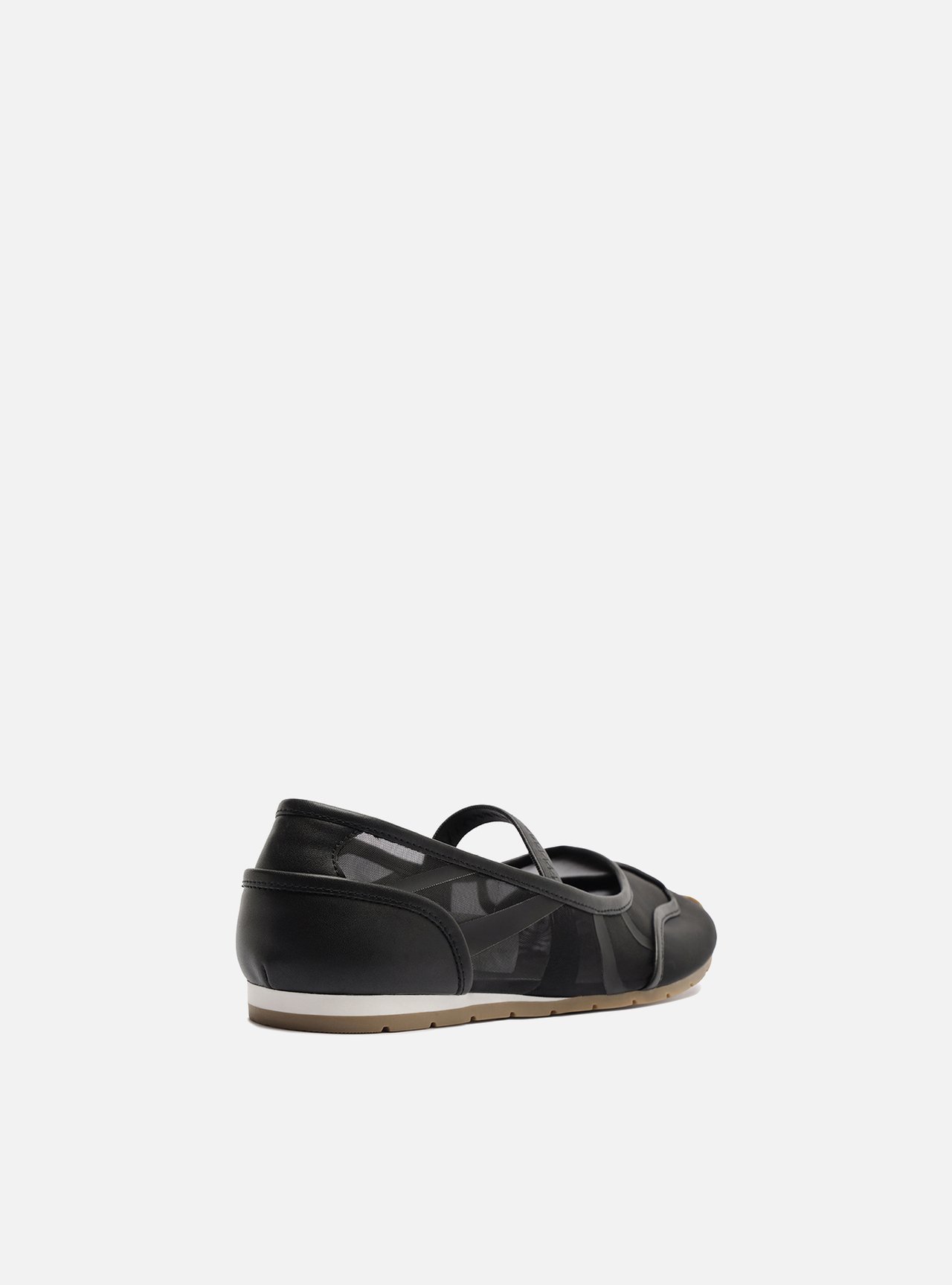Tênis Preto Bico Redondo Slip On — foto 3