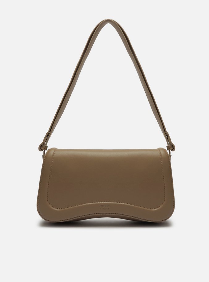 Bolsa Tiracolo Fancy Marrom Média