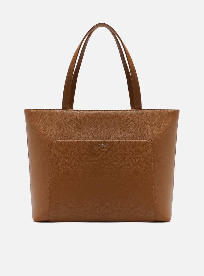 Bolsa Shopping Marrom Grande