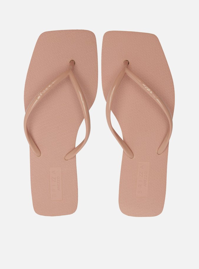 Chinelo de Dedo Rosa Flat Brizza