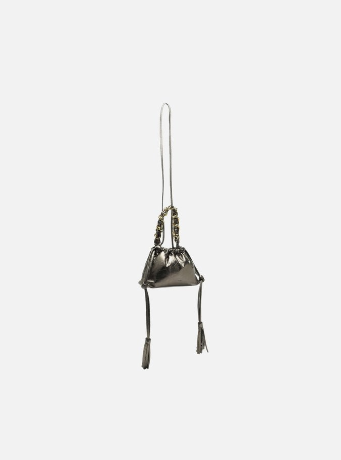 Bolsa Prata Bucket Pequena