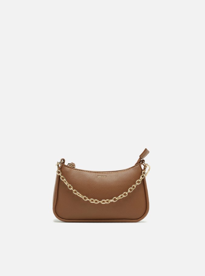 Bolsa Marrom Tiracolo Pequena