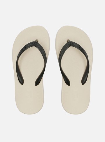 Chinelo de Dedo Branco Bicolor Ibiza Brizza