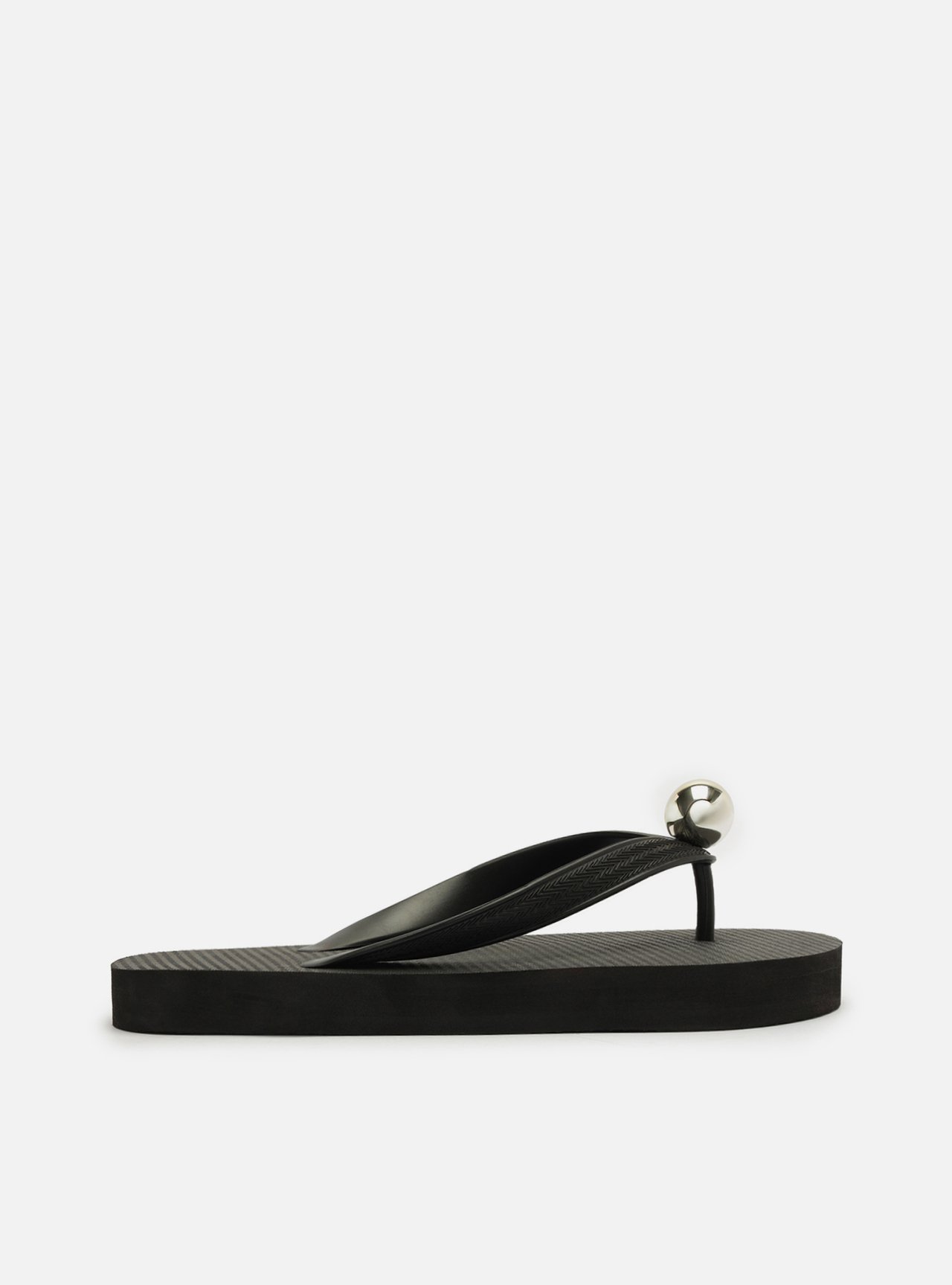 Chinelo de Dedo Preto Brizza Up Esfera — foto 1