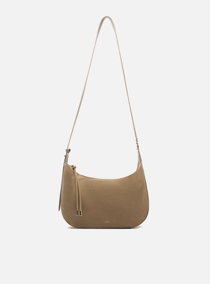 Bolsa Hobo Cinza Média