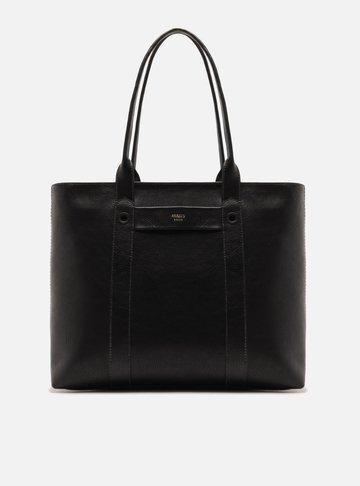 Arezzo — Bolsa Shopping Preta Grande Metais