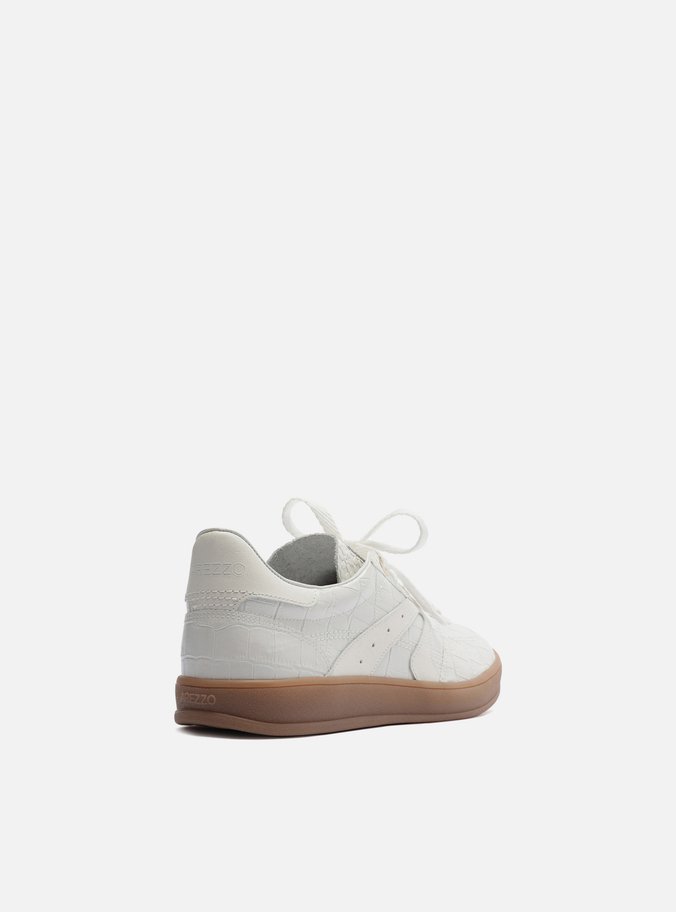 Tênis Branco Croco Amarração ARZ72