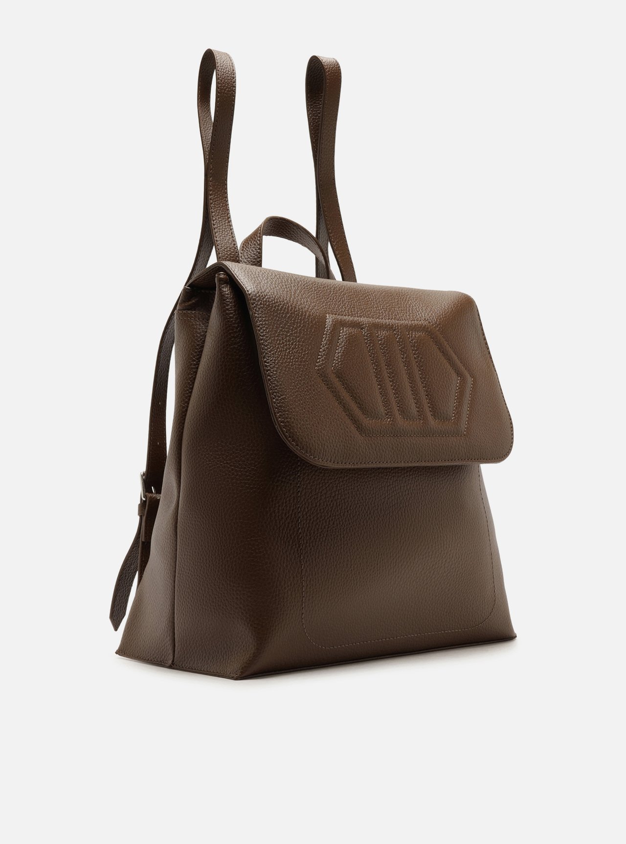 Bolsa Mochila Marrom Grande Monograma — foto 5