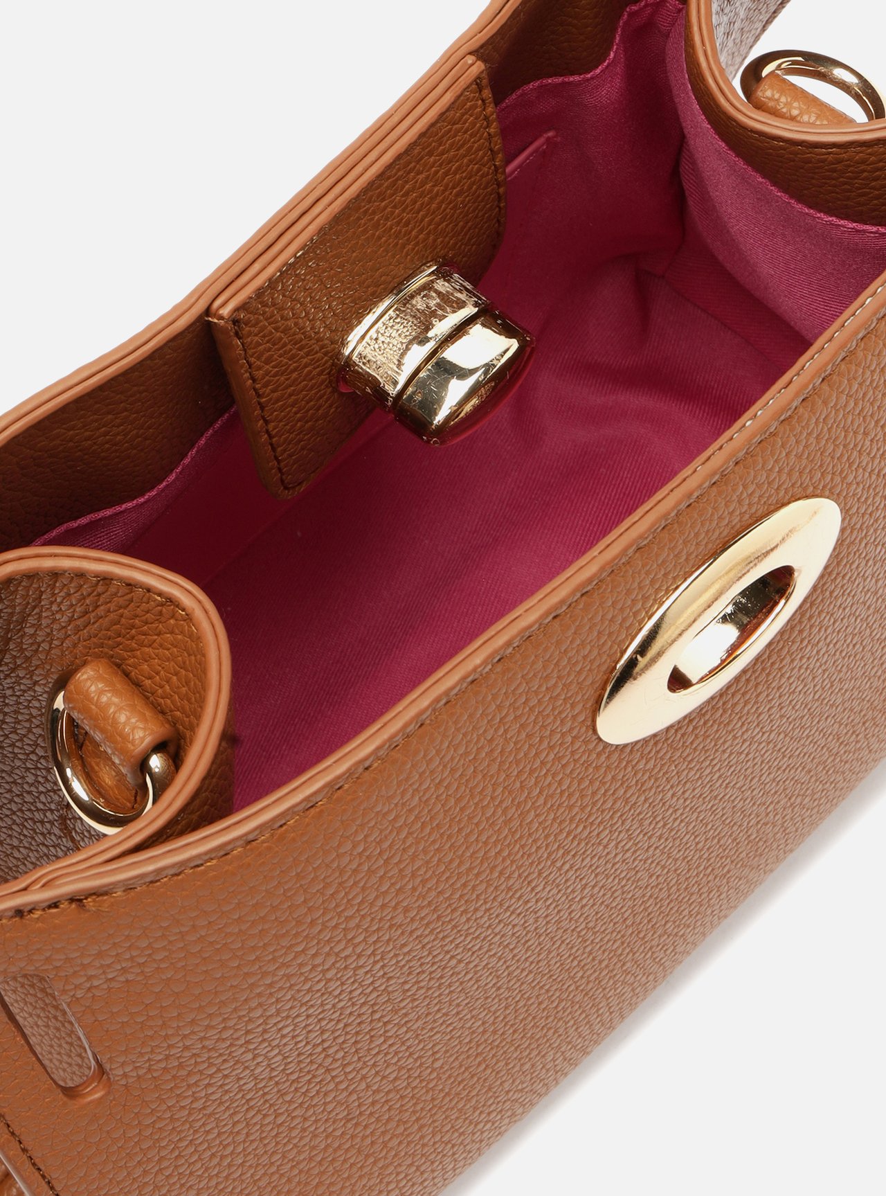 Bolsa Tiracolo Preta Média Corrente — foto 5