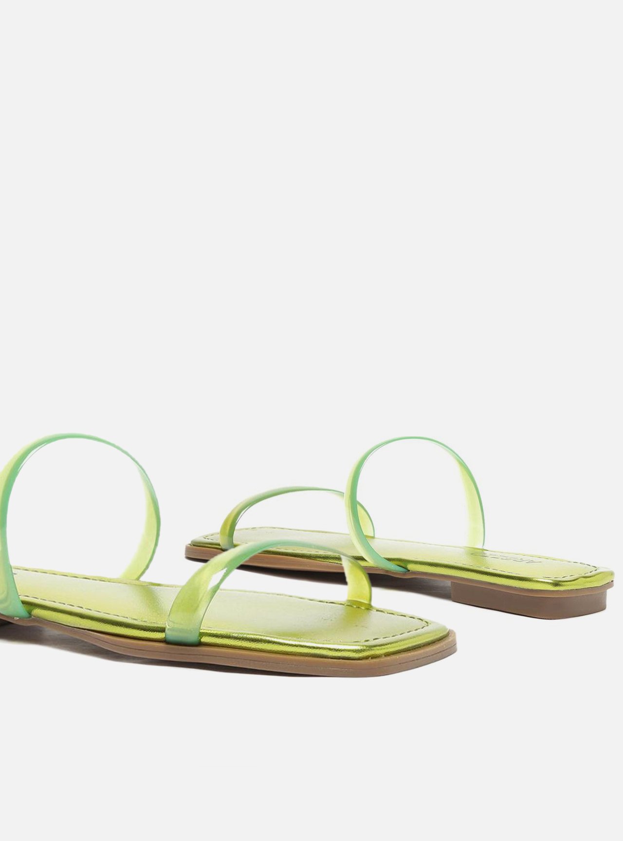 Kit Rasteira Metalizada Verde e Pochete — foto 4