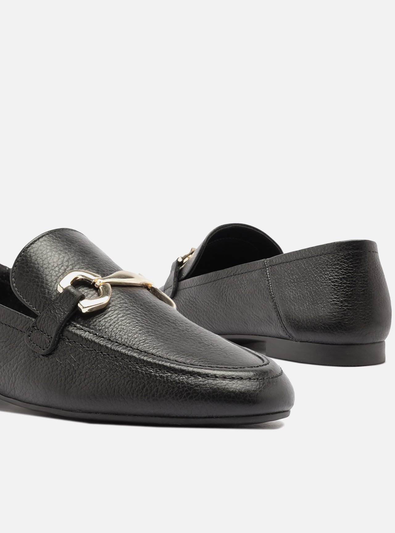 Mocassim Preto Couro Luma — foto 4