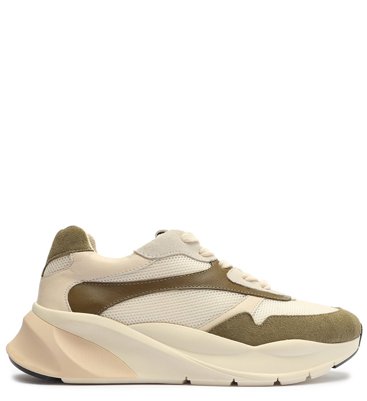 Tênis Verde Multimaterial ZZ Mov Sport | Arezzo