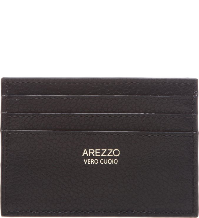 Porta Cartão Couro Multi Preto
