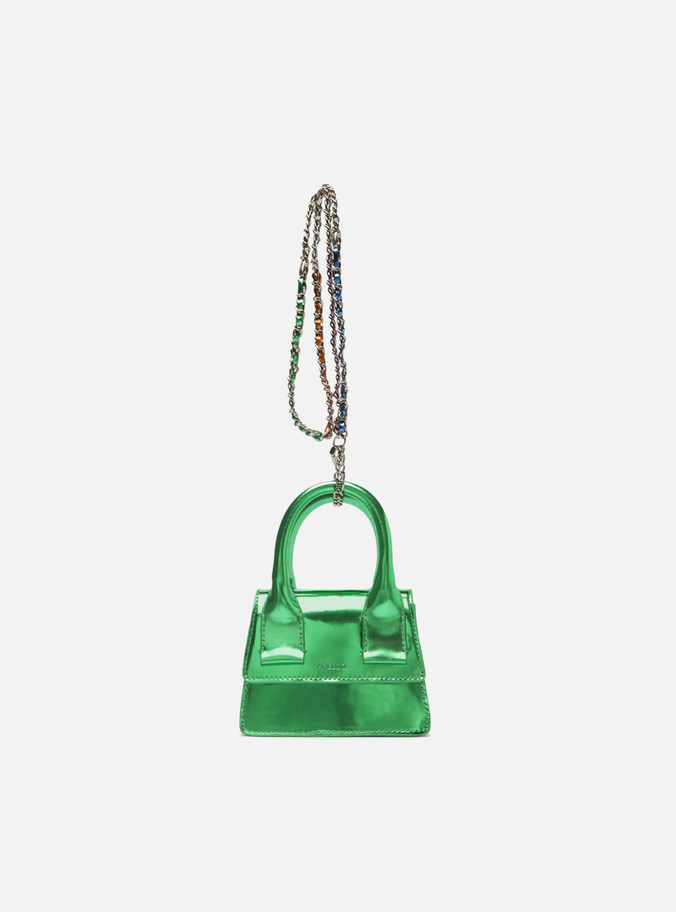 Mini Bag Tiracolo Verde Metal Sia