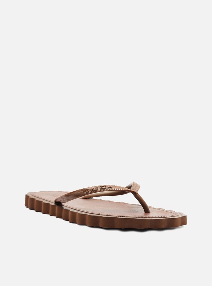 Chinelo de Dedo Marrom Recouro Daisy