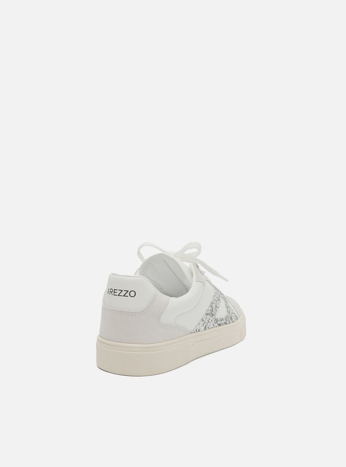 Tênis Branco Couro Urban Brilhos