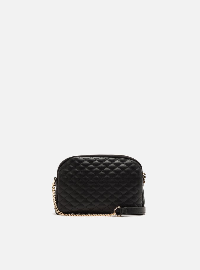 Bolsa Tiracolo Preta Pequena Matelassê
