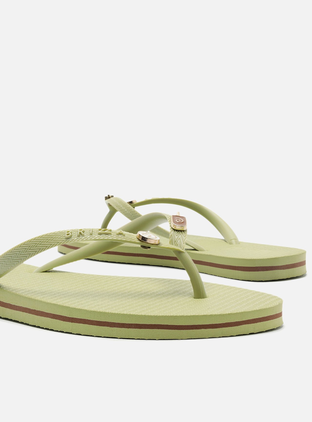 Chinelo de Dedo Verde Easy Bacio Di Latte — foto 4