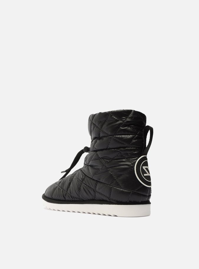 Bota Infantil Preta Nylon Estofada