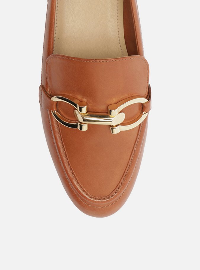 Mocassim Marrom Metal