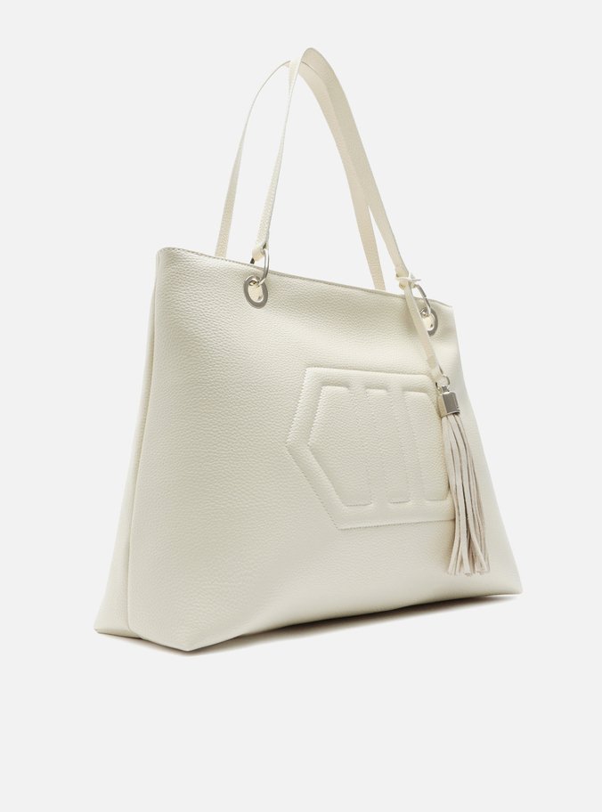 Bolsa Hobo Off-White Verona Grande