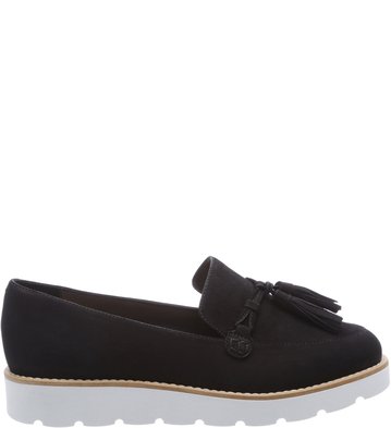 Mocassim Tratorado Nobuck Preto