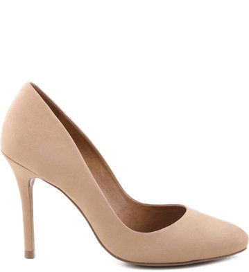 Scarpin Nobuck Pelle
