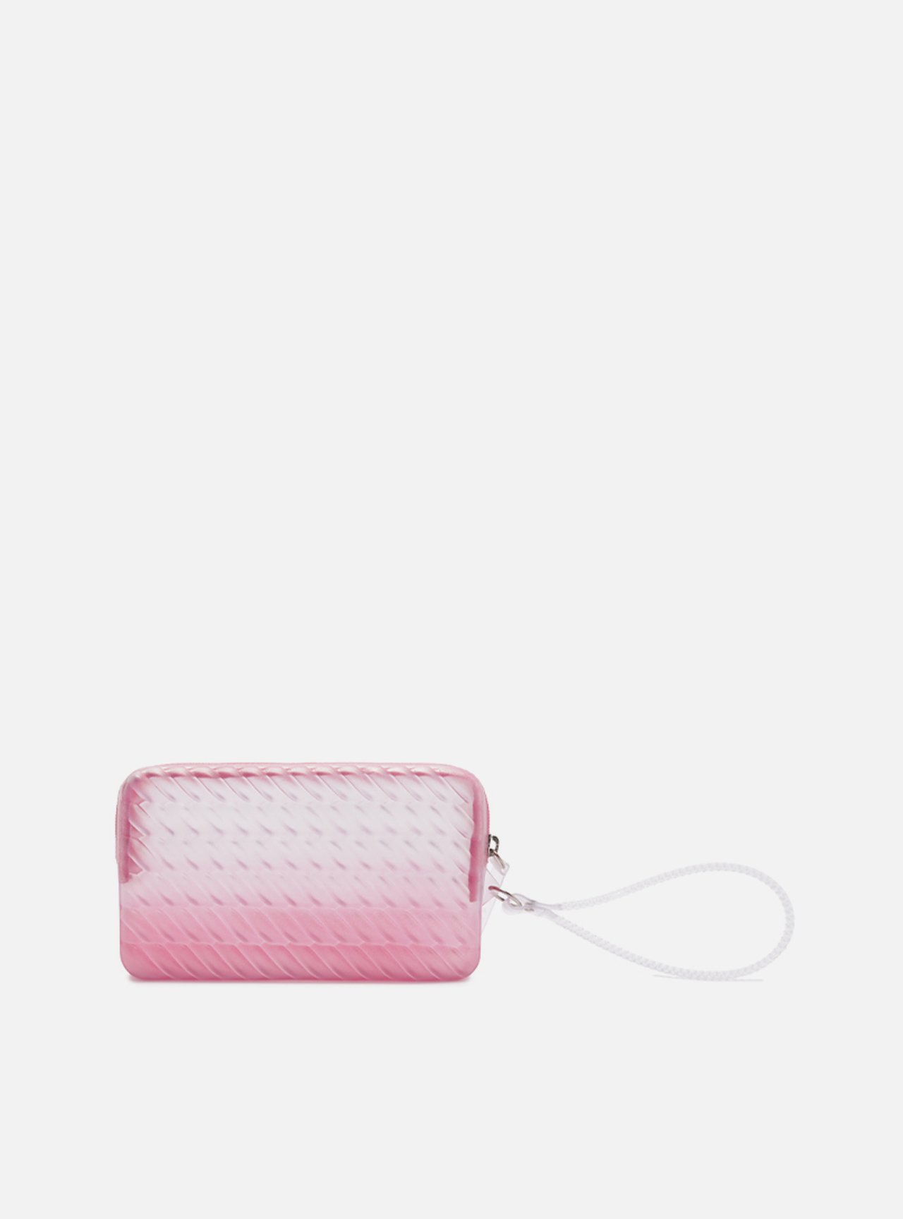 Bolsa Clutch Rosa Pequena Vinil Brizza — foto 2