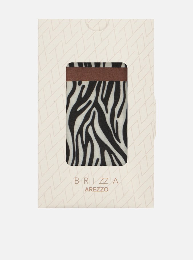 Lenço Estampado Zebra Brizza