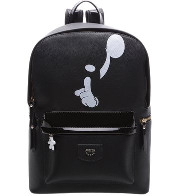 Disney x Arezzo | Mochila Pop Preta