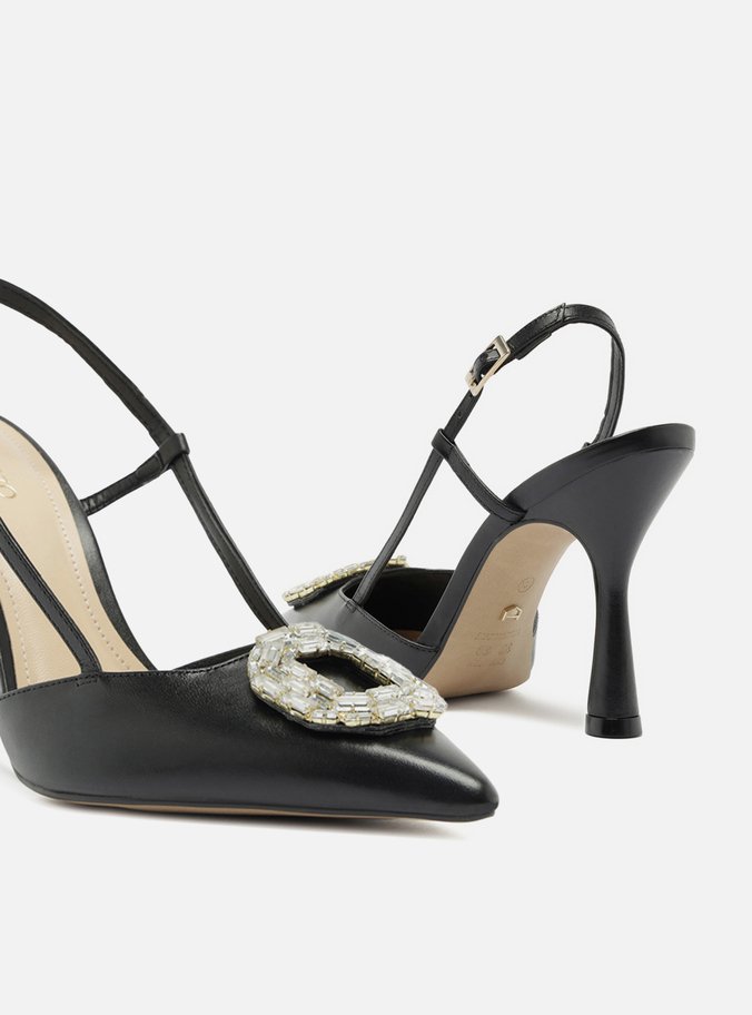 Scarpin Preto Salto Alto