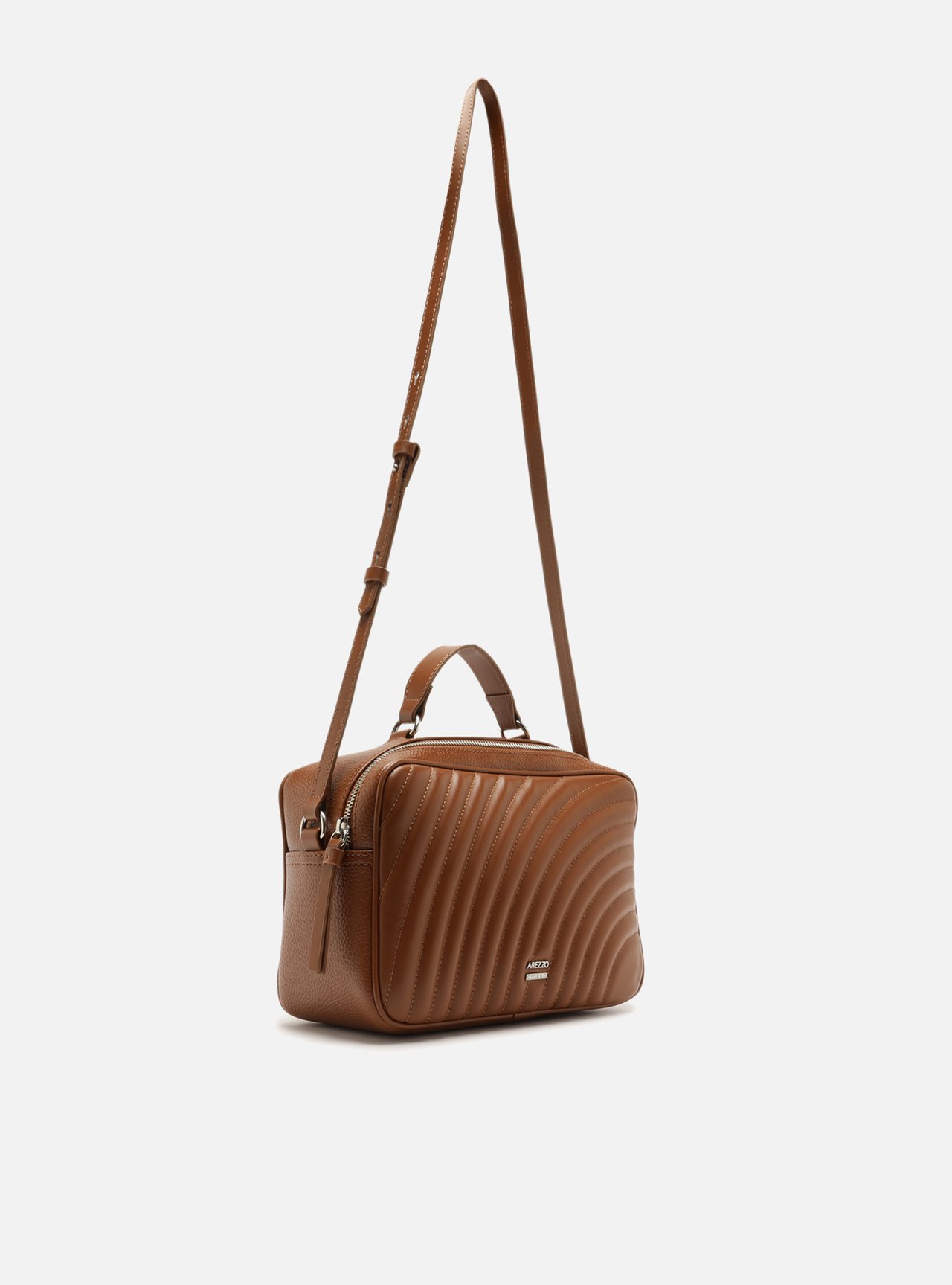 Bolsa Tiracolo Marrom Elisa Média — foto 5