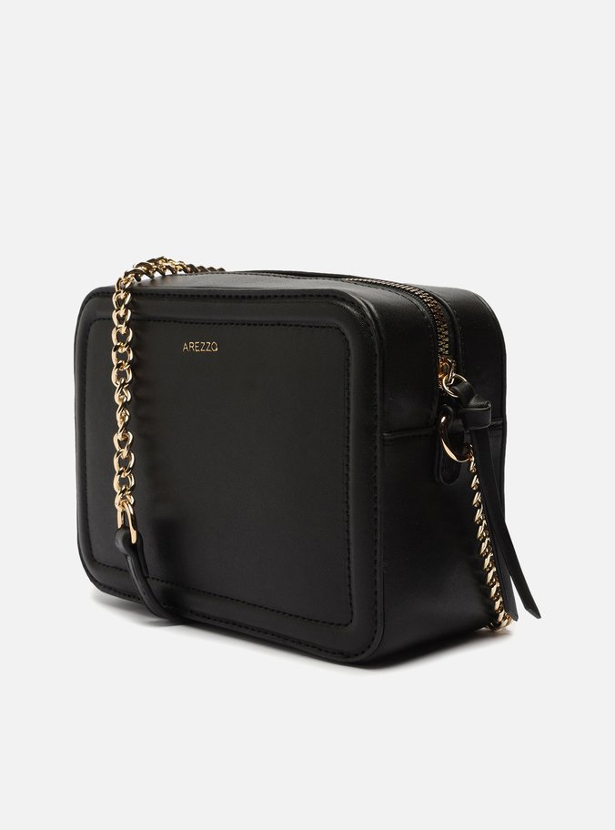 Bolsa Tiracolo Preta Corrente Pequena