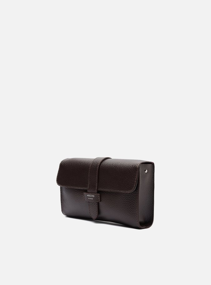 Bolsa Tiracolo Marrom Uva Betina Pequena