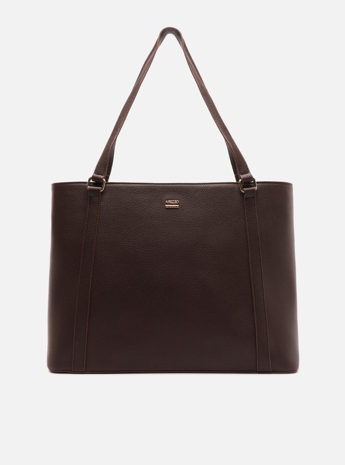 Bolsa Shopping Marrom Grande