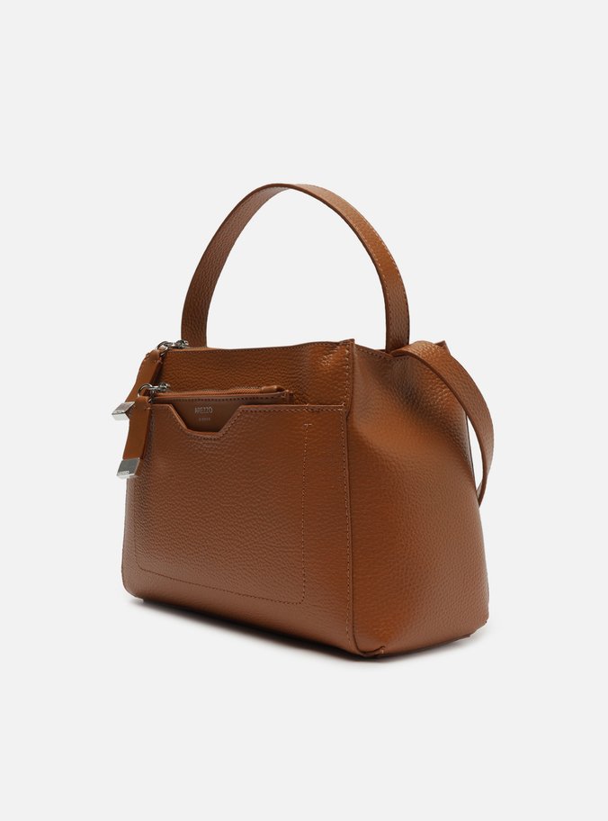 Bolsa Tote Marrom Caramel Emilly Média