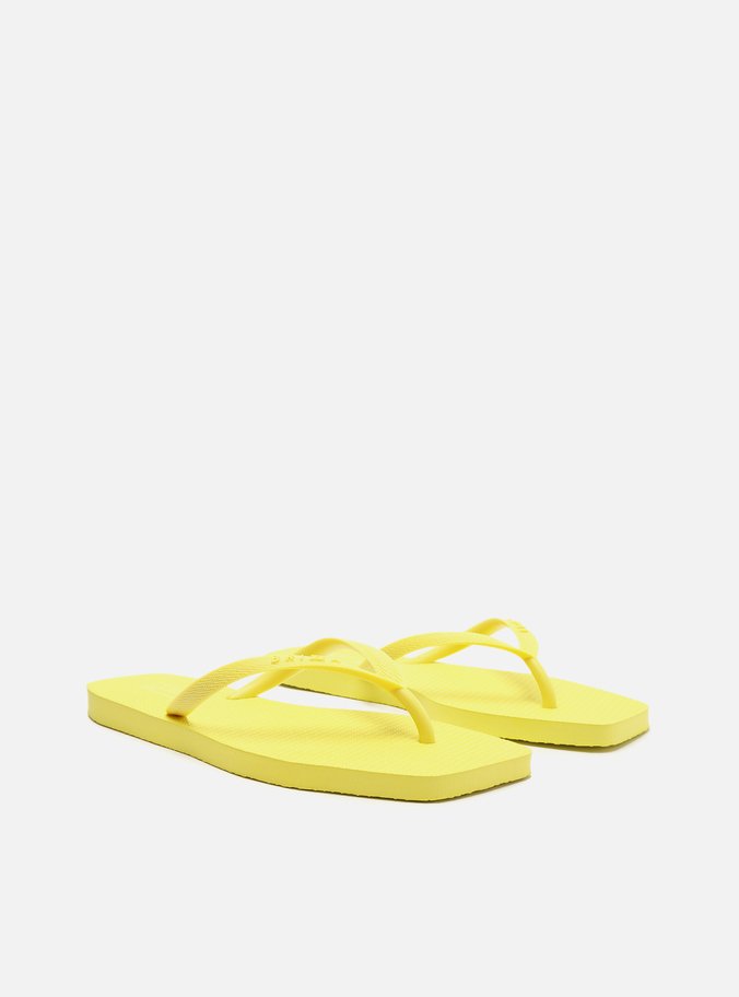 Chinelo de Dedo Amarelo Square Basics