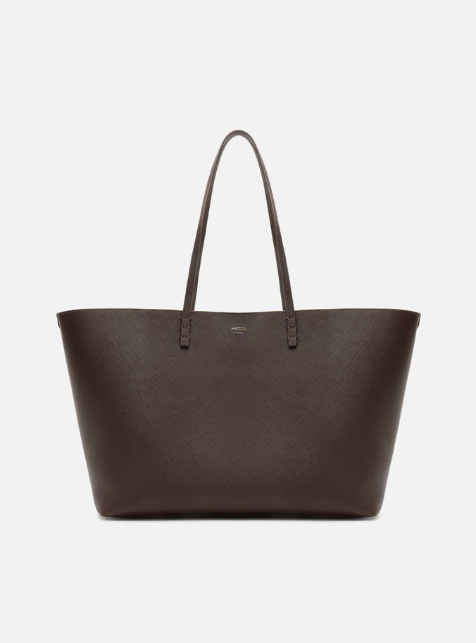 Bolsa Shopping Marrom Grande