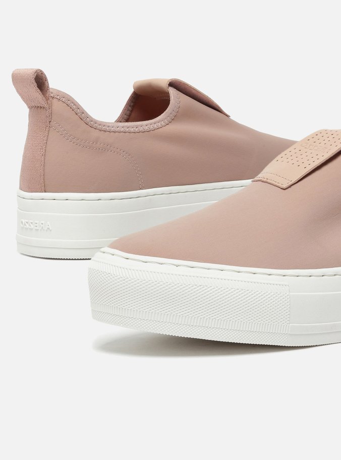 Tênis Slip-On Rosa Sola Alta