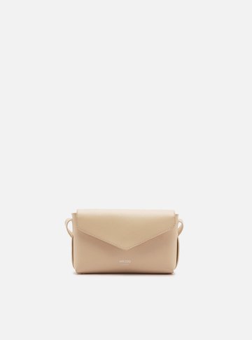 Bolsa Tiracolo Branca Pequena Envelope