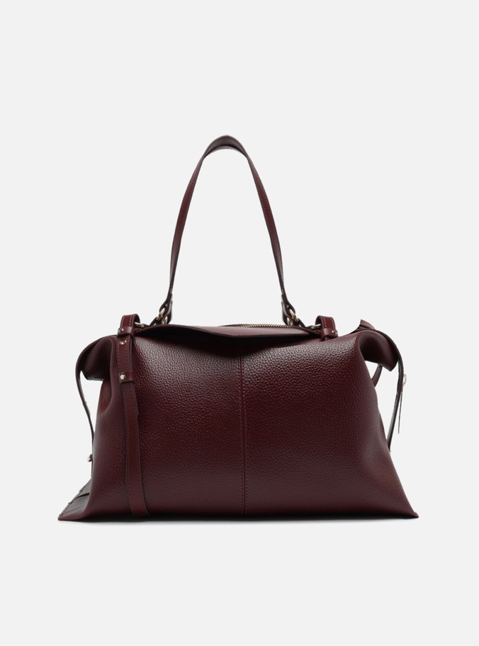 Bolsa Bowling Vermelha Grande Mix Texturas