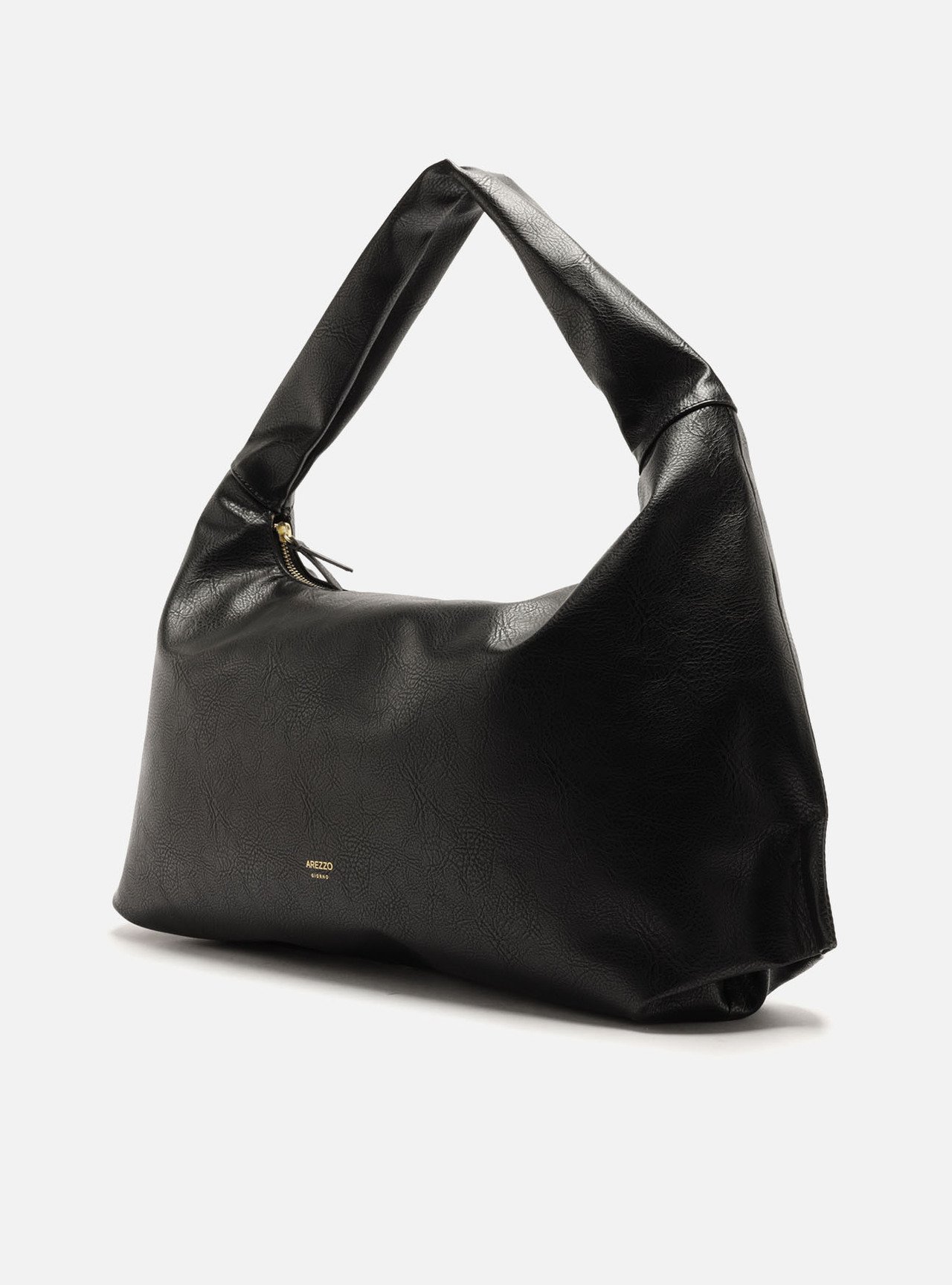 Bolsa Hobo Preta Grande — foto 2
