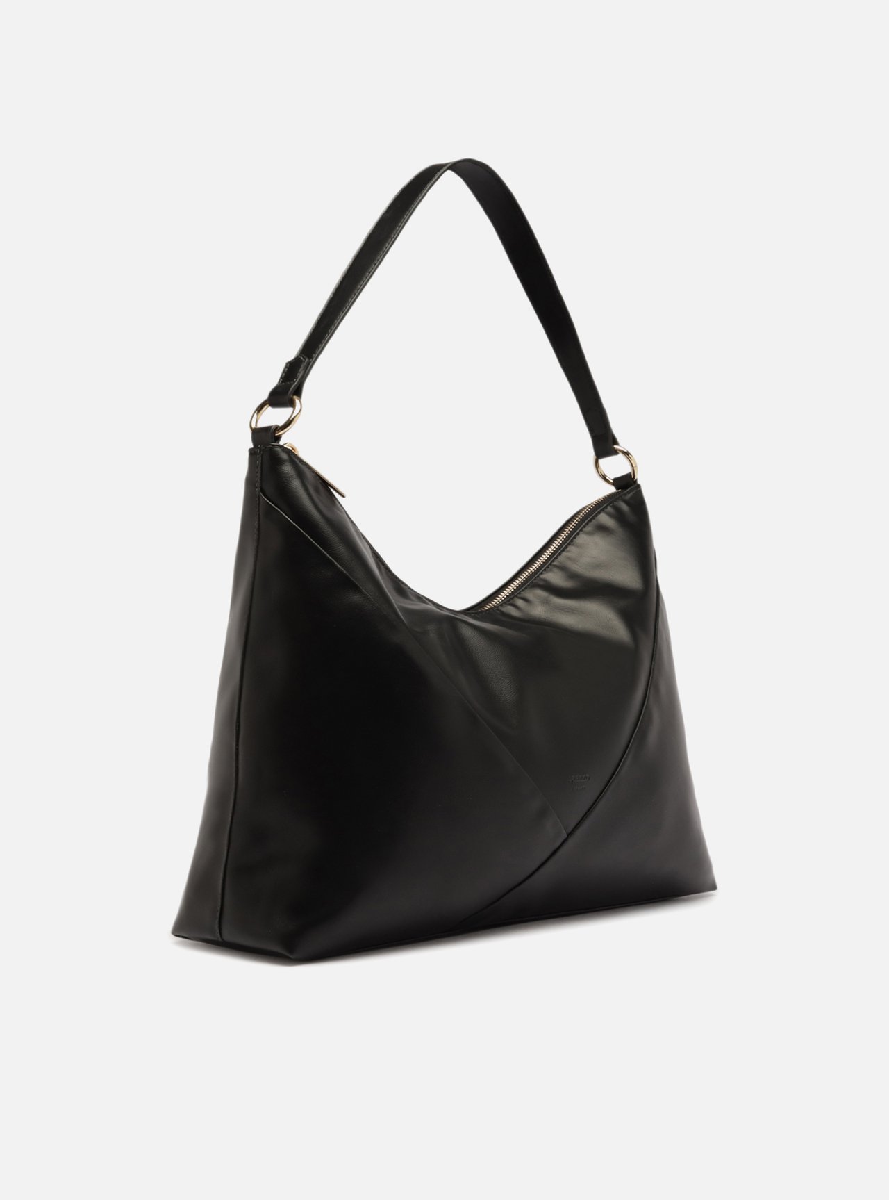 Bolsa Hobo Preta Média — foto 5