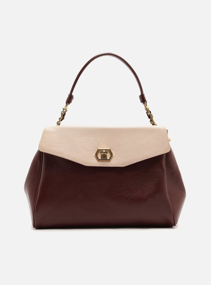 Bolsa Tote Multicolorida Couro Grande