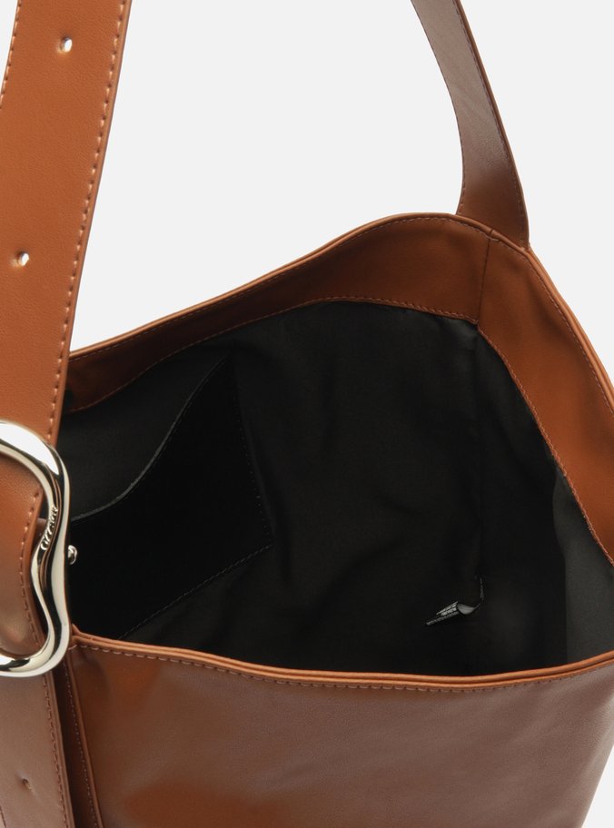 Bolsa Hobo Marrom Grande