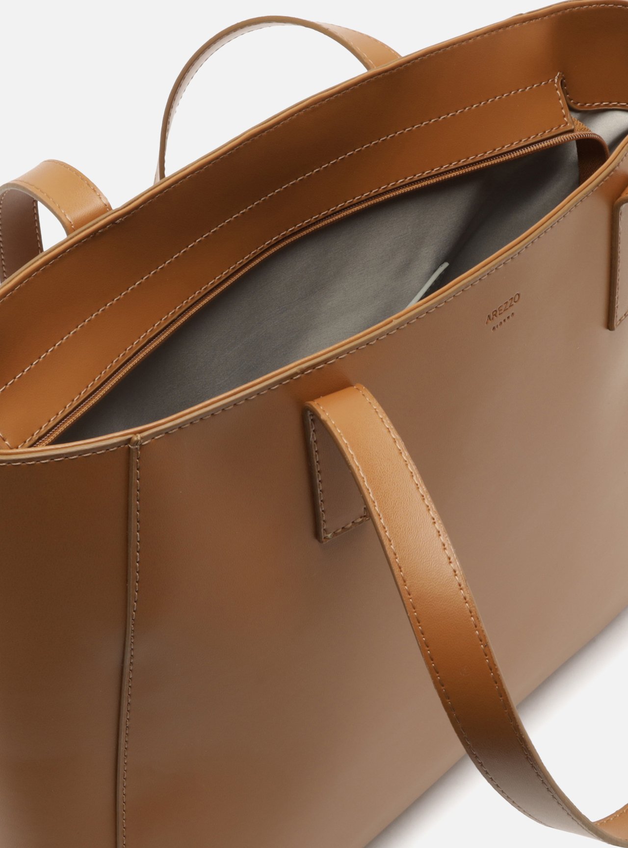 Bolsa Shopping Marrom Grande — foto 4