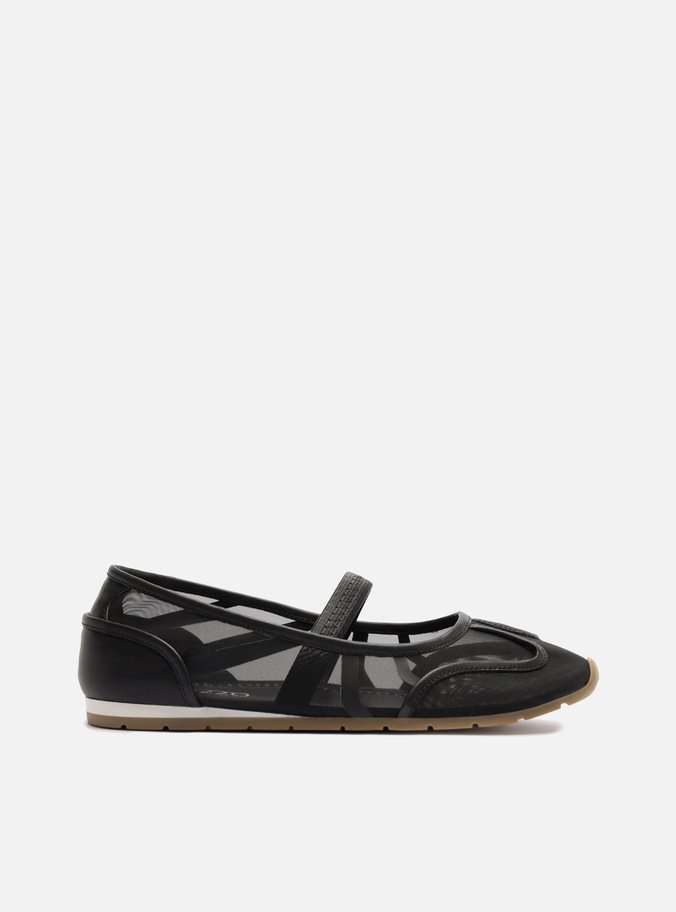 Tênis Preto Bico Redondo Slip On