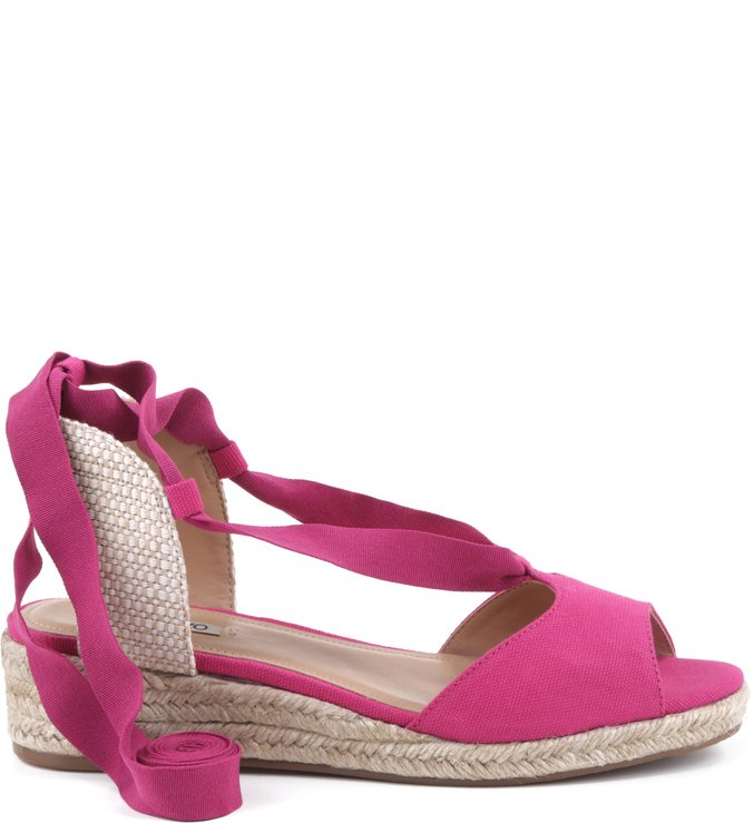 Espadrille Lona Fúcsia